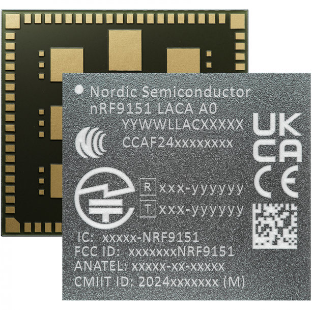 Nordic Semiconductor élargit sa série nRF91 avec le SiP nRF9151